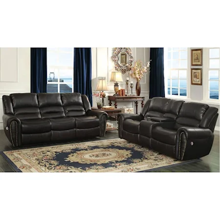 Traditional Power Reclining Living Room Group